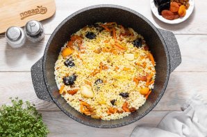 Постный плов