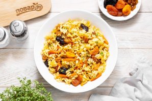 Постный плов