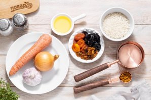 Постный плов