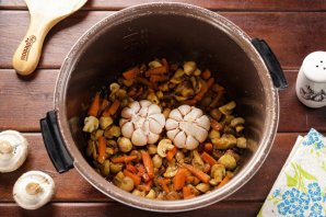 Постный плов в мультиварке Постный плов в мультиварке