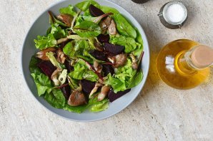 Постный салат