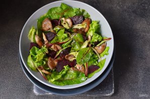 Постный салат