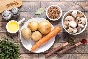 Постный суп с грибами Постный суп с грибами