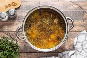 Постный суп с грибами Постный суп с грибами