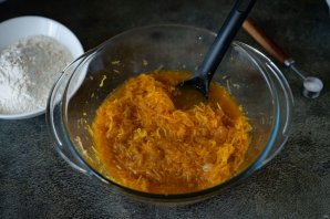 Постный тыквенный пирог