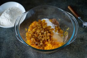 Постный тыквенный пирог