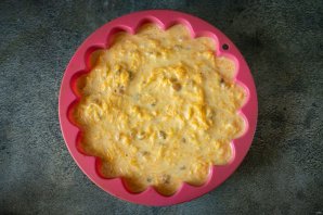 Постный тыквенный пирог