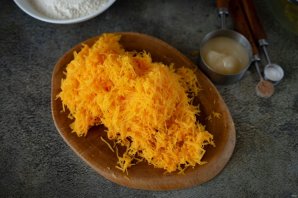 Постный тыквенный пирог