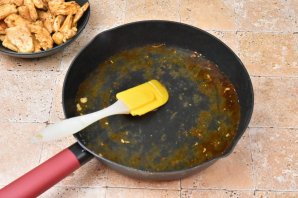 Птитим с курицей и брокколи