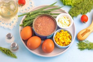 Салат из консервов