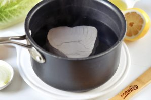 Салат с отварным тунцом Салат с отварным тунцом