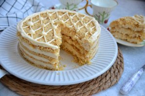 Торт "Пломбир" на сковороде