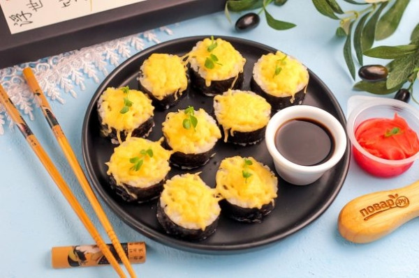 Запеченные роллы