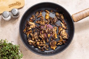 Жареные Майтаке Жареные Майтаке