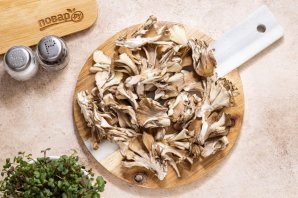 Жареные Майтаке Жареные Майтаке