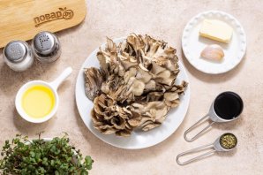 Жареные Майтаке Жареные Майтаке