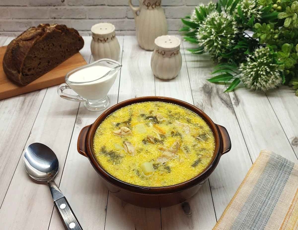 Суп из щавеля