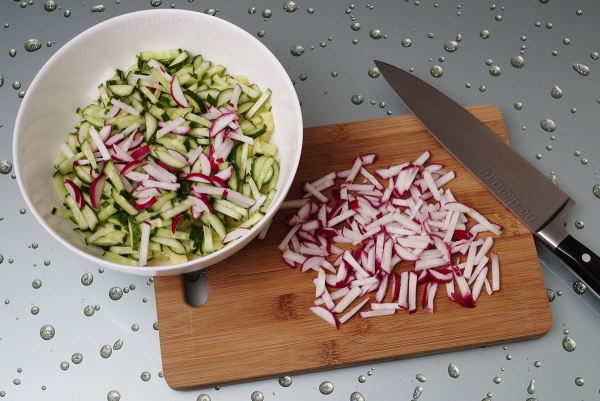 Окрошка на квасе