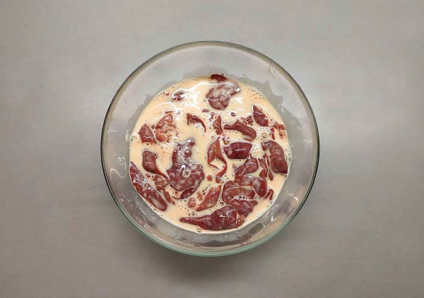 Куриная печень в панировке