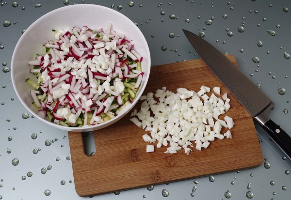 Окрошка на квасе