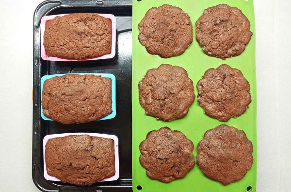 Шоколадные кексы с черносливом