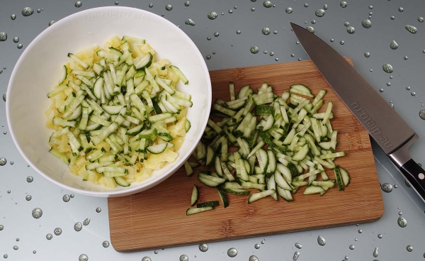 Окрошка на квасе