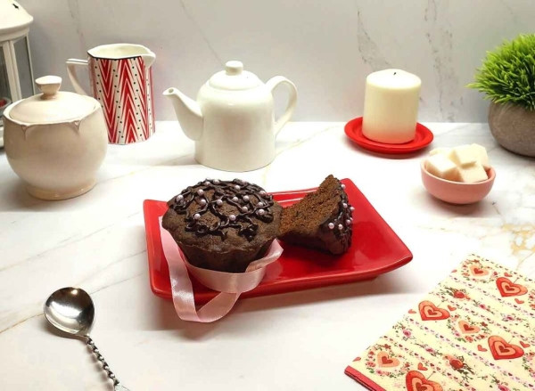 Шоколадные кексы с черносливом