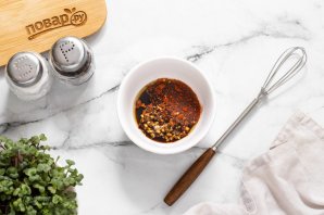 Азиатский салат из кабачка