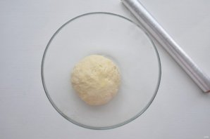 Белая пицца с лососем