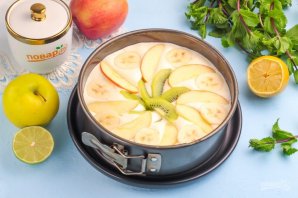 Безумно вкусный и простой пирог с фруктами