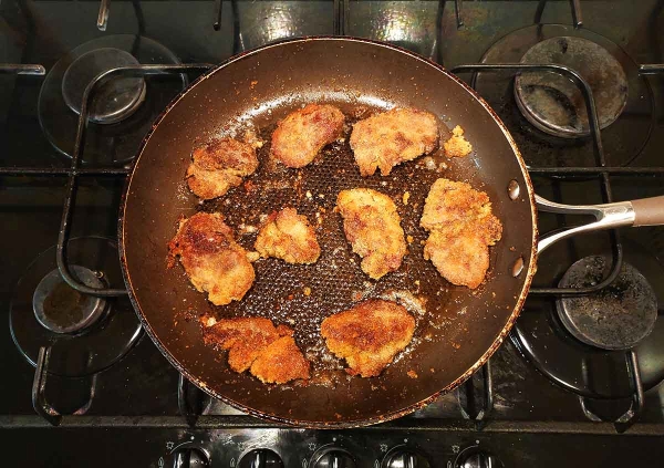 Куриная печень в панировке