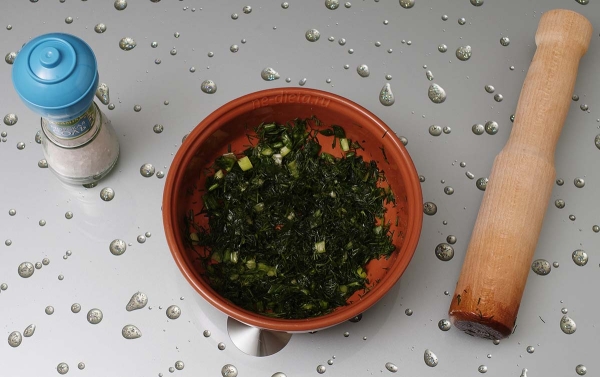 Окрошка на квасе