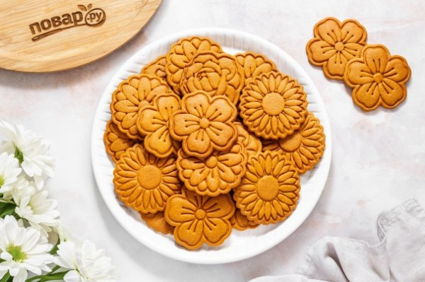 Имбирное печенье постное