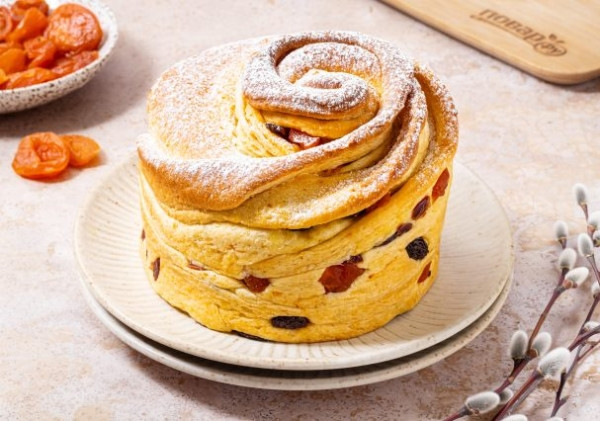 Кулич "Краффин" без яиц Кулич "Краффин" без яиц