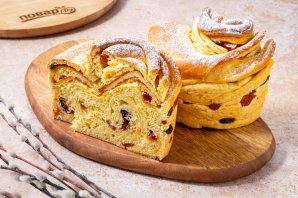 Кулич "Краффин" без яиц Кулич "Краффин" без яиц