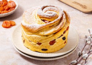 Кулич "Краффин" без яиц Кулич "Краффин" без яиц