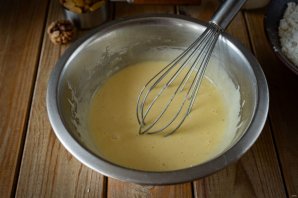 Кулич с орехами