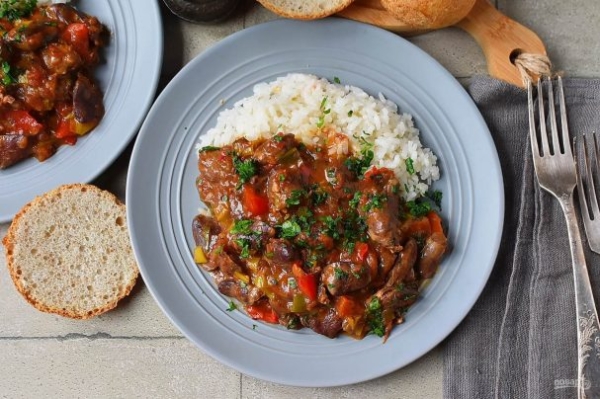 Куриные сердечки