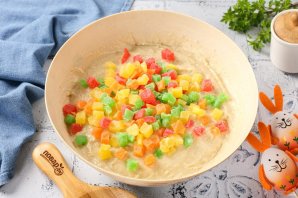 Пасхальный кулич на сливках и сухих дрожжах Пасхальный кулич на сливках и сухих дрожжах