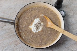 Подлива с фаршем