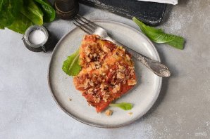 Постная запеканка