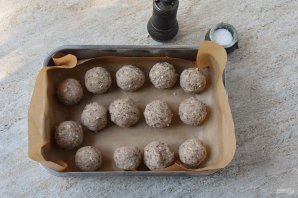 Постные фрикадельки