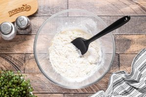 Постные галушки