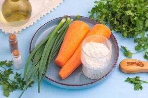 Постные морковные оладьи Постные морковные оладьи