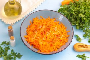 Постные морковные оладьи Постные морковные оладьи