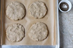 Постные ржаные лепешки