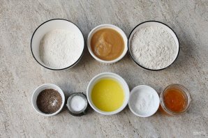 Постные ржаные лепешки