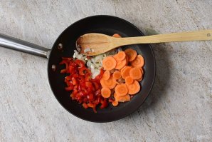 Постный суп с галушками