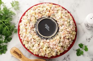 Салат "Пасхальный венок"