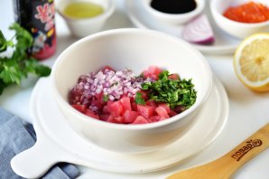 Тартар из тунца